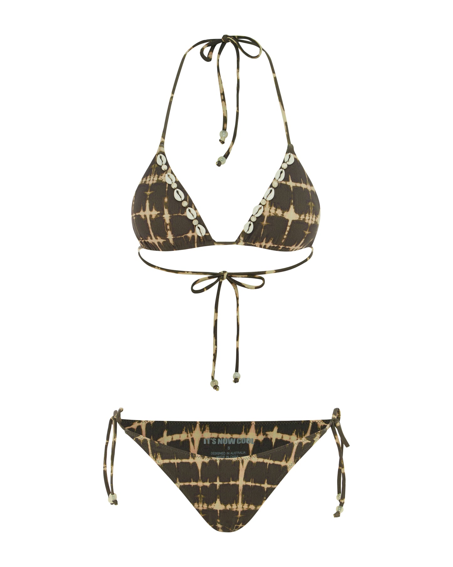 It's Now Cool Swimwear - Triangle Top - Rip Tide