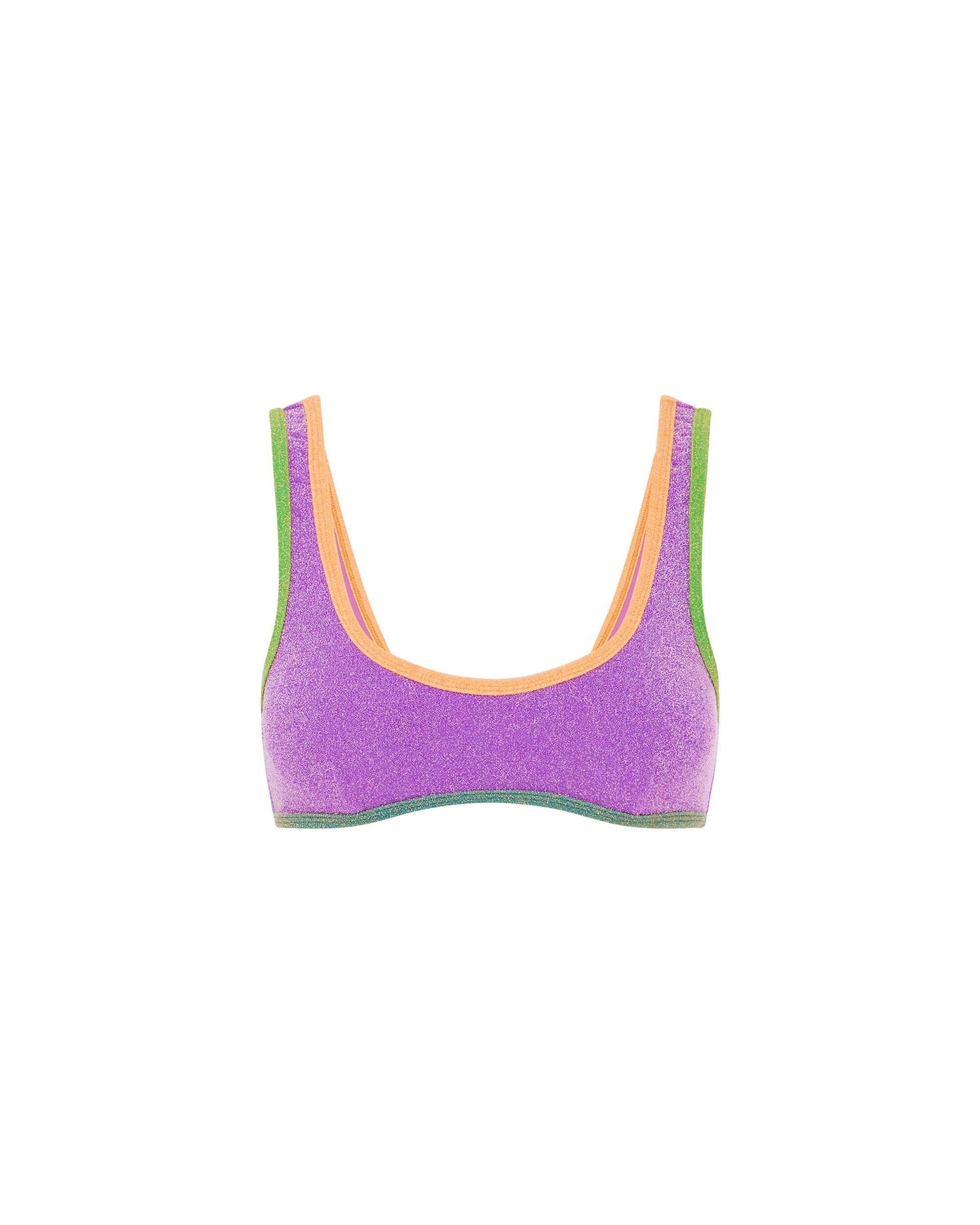 Its now cool BIKINI TOP 90'S DUO CROP - ABYSS in Abyss