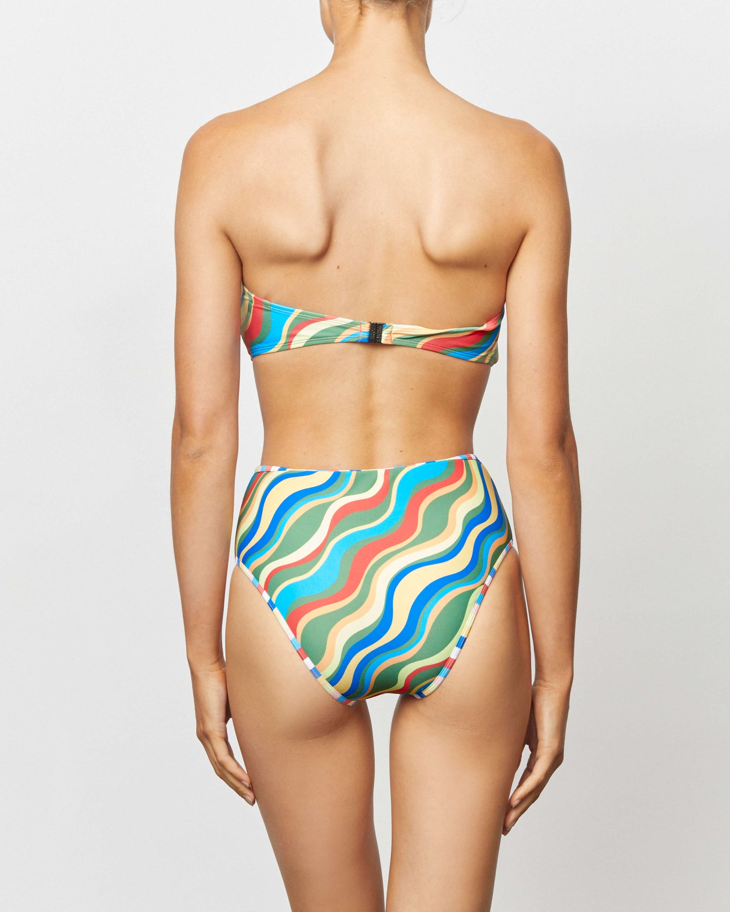 It's Now Cool Swimwear - Knot Eco Bandeau - Carnival