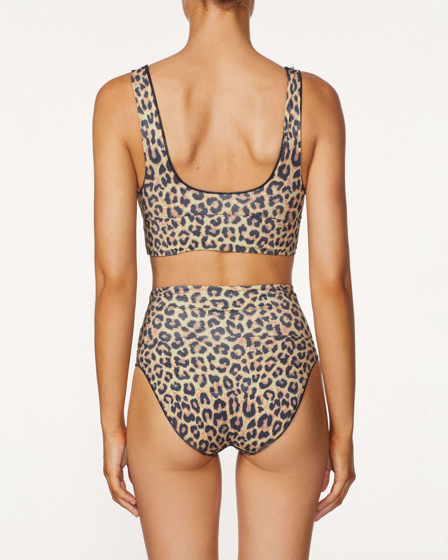 It's Now Cool Swimwear - Contour Crop Top - Bengal