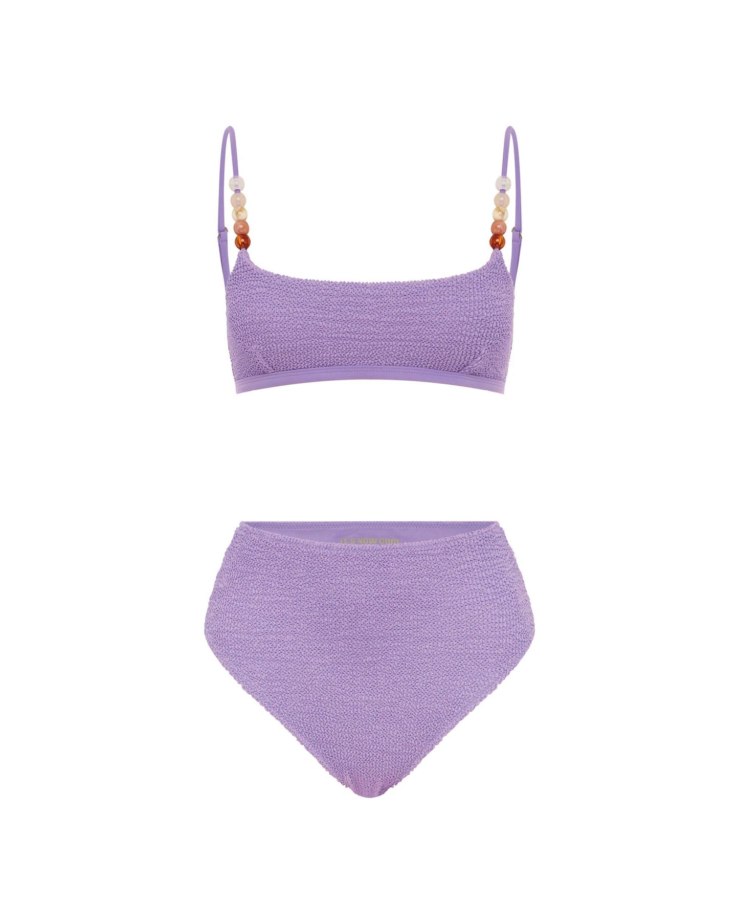 It's Now Cool Swimwear - Waisted Pant - Bloom Crimp