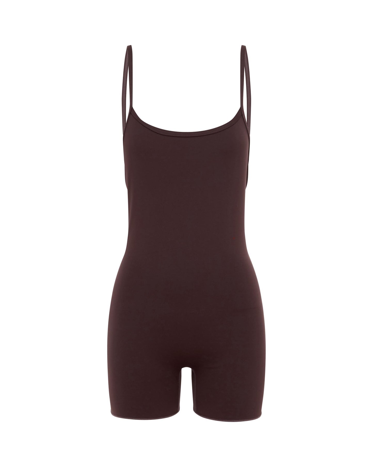 THE CONTOUR ONESIE - RICH MAHOGANY
