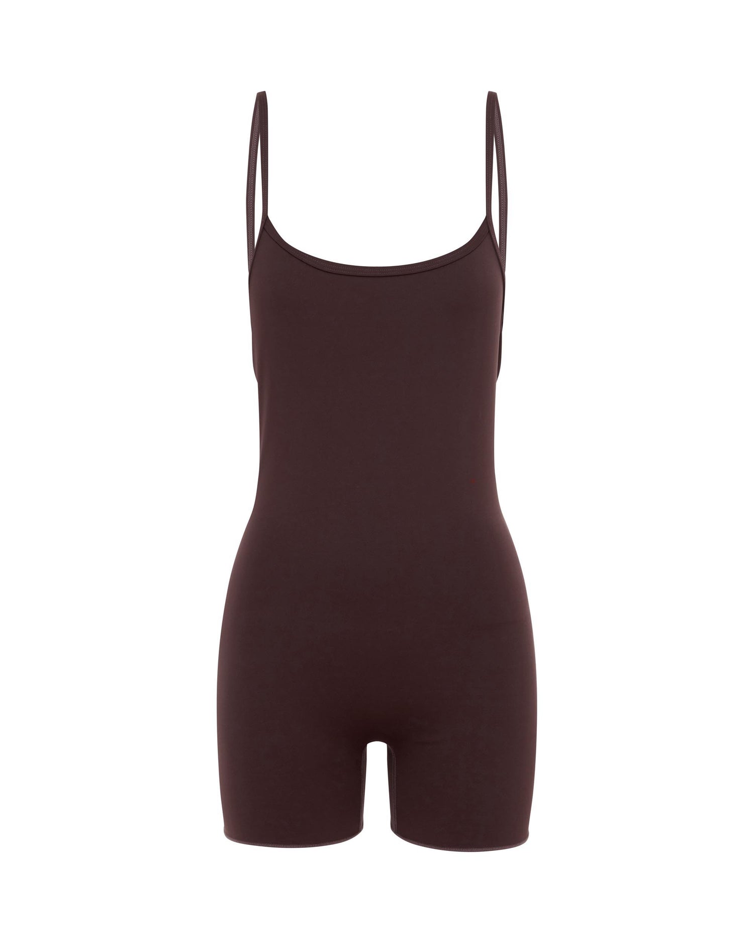 THE CONTOUR ONESIE - RICH MAHOGANY