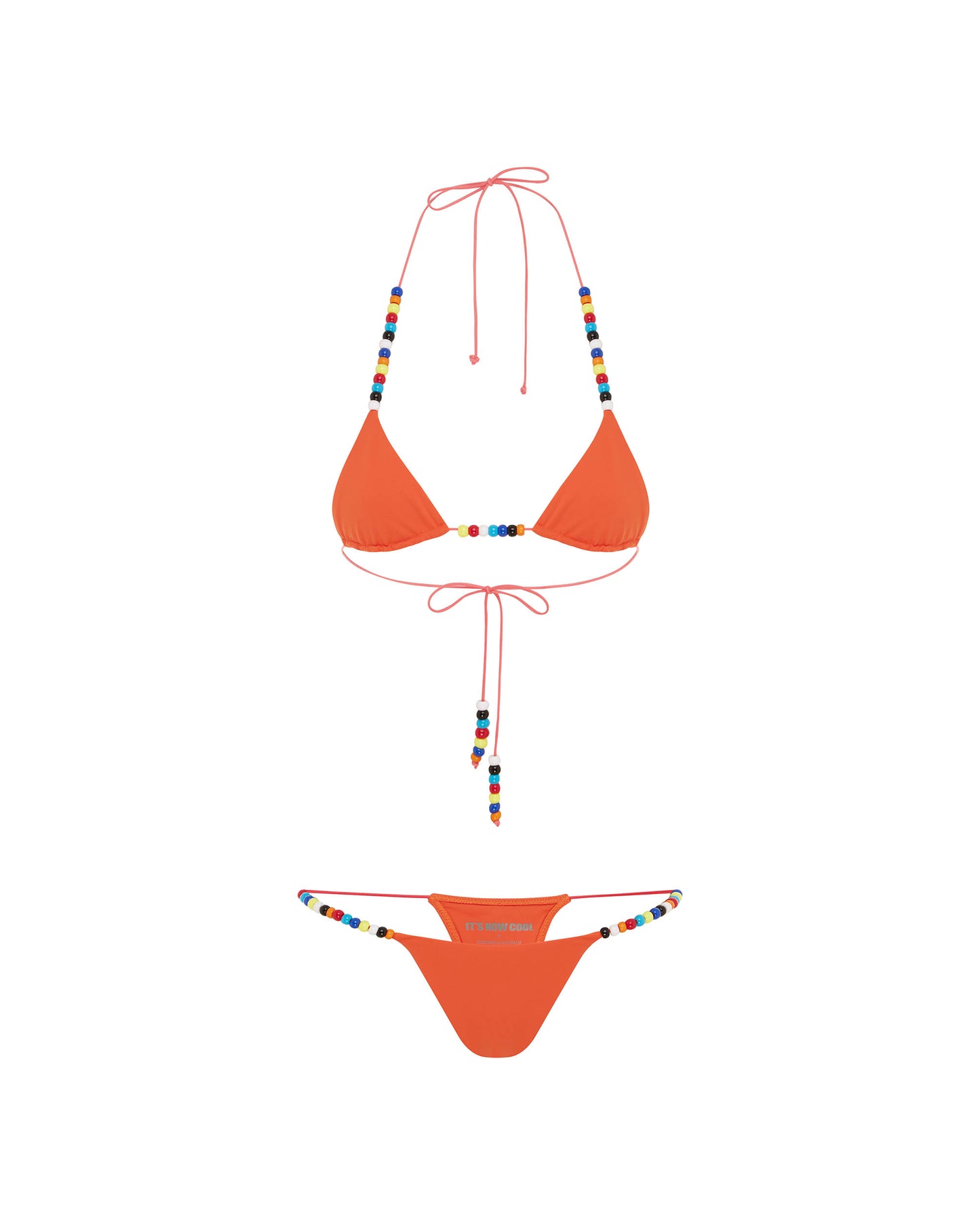 It's Now Cool Swimwear - Micro Tri Top - Vermillion