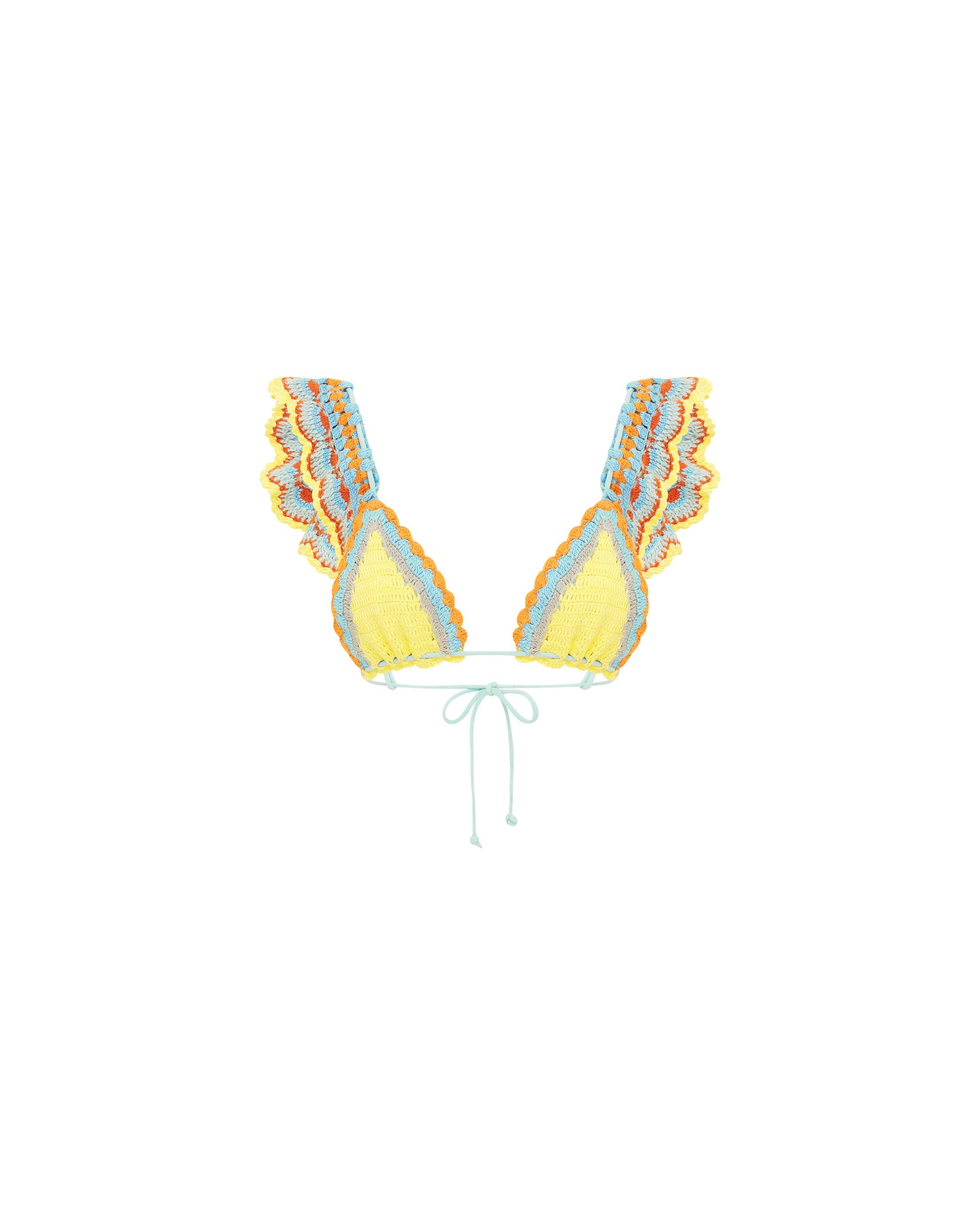 THE CROCHET FRILL TOP - MONTANA