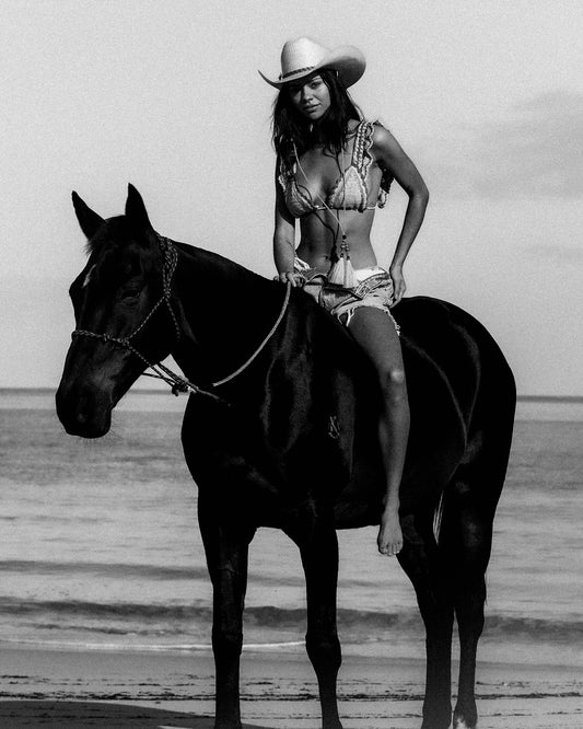 THE CROCHET FRILL TOP - MONTANA