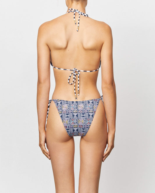 It's Now Cool Swimwear - 90s Tie Up Pant - Aztec