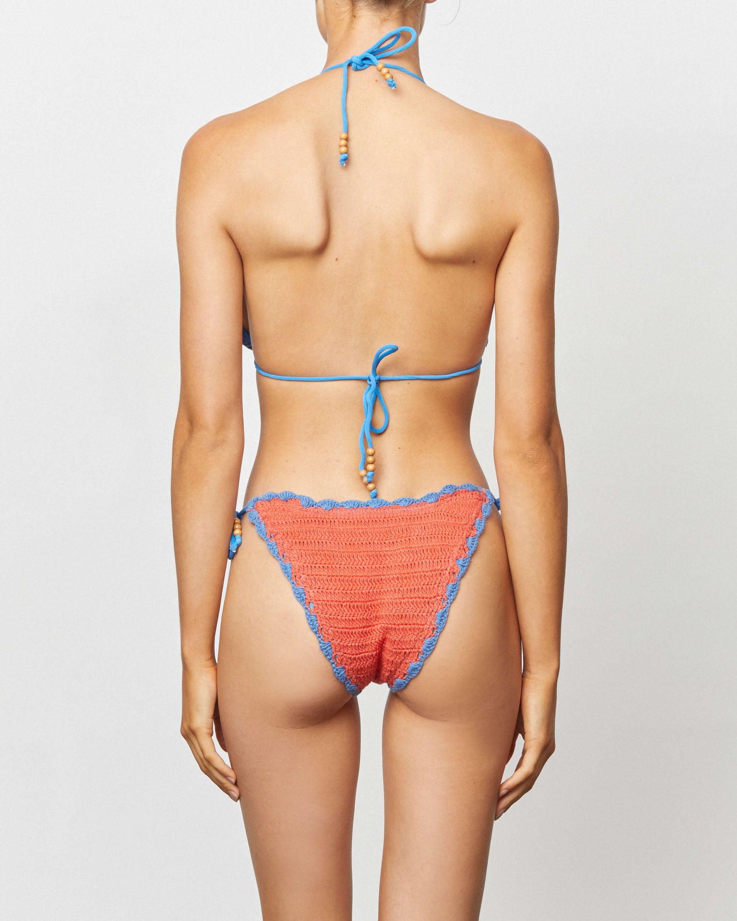 It's Now Cool Swimwear - Crochet Tie Pant - Cherry