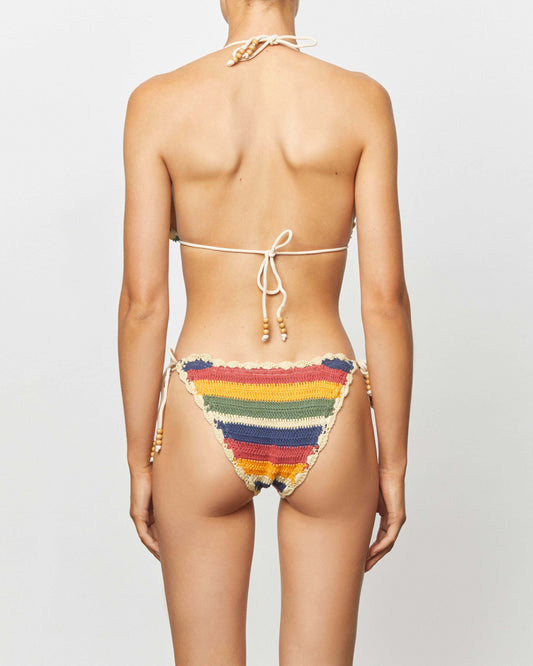 It's Now Cool Swimwear - Crochet Tie Pant - Tahoma