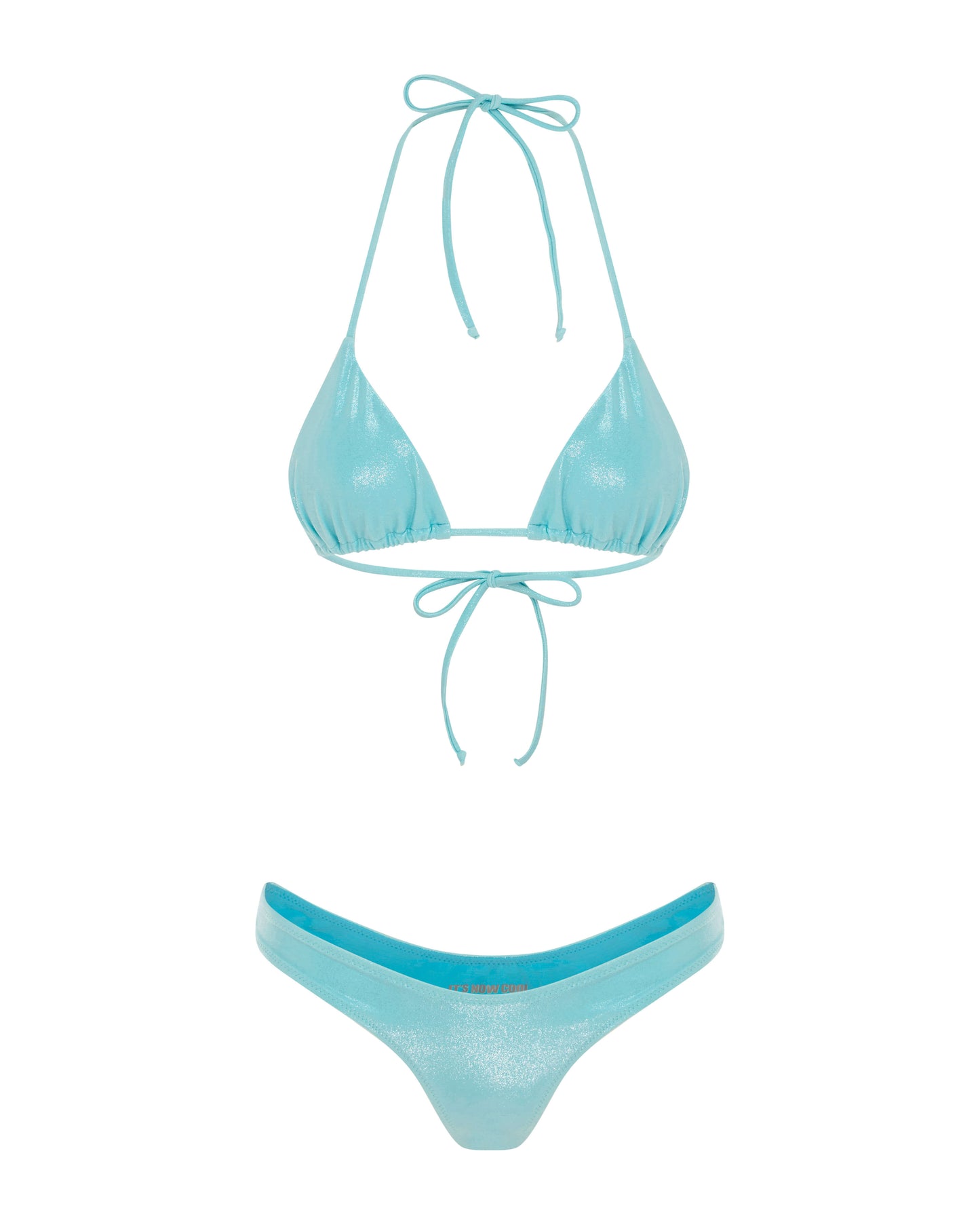 It's Now Cool Swimwear - Luxe Tri Top - Baby Blues