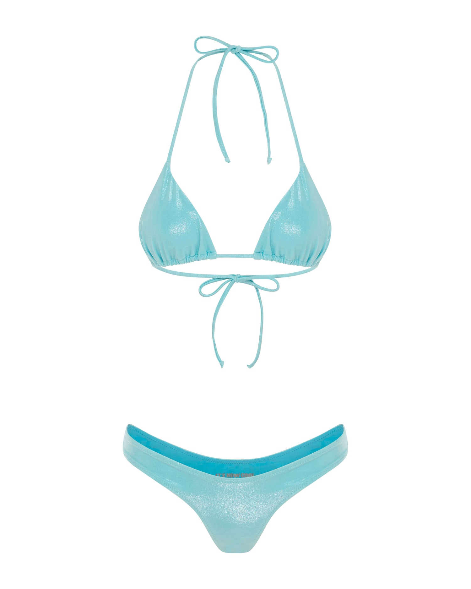 It's Now Cool Swimwear - Luxe Tri Top - Baby Blues
