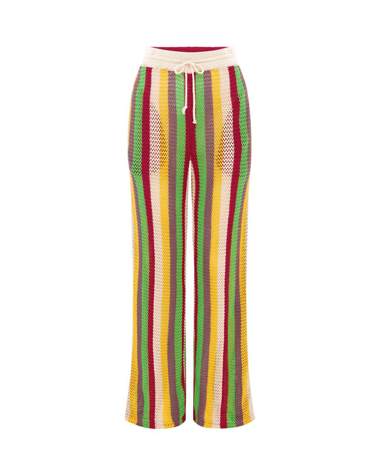Its now cool PANTS THE CROCHET LEISURE PANT - TULUM