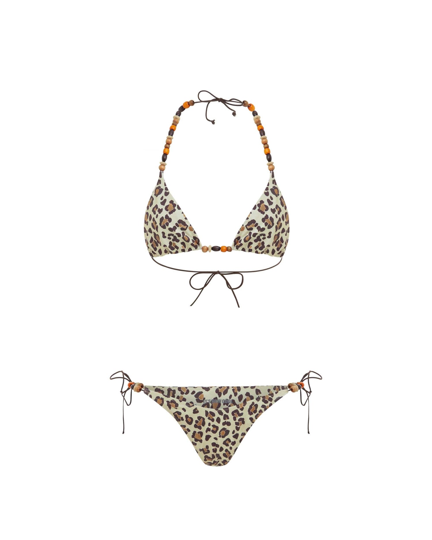 It's Now Cool Swimwear - The 90s Side Pant - Cheetah