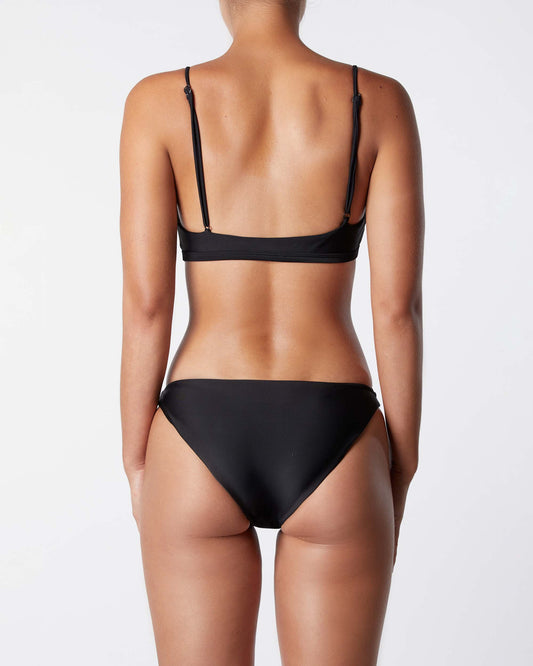 It's Now Cool Swimwear - Crop Top - Black