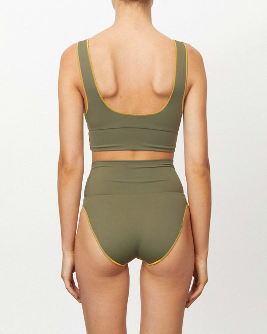 It's Now Cool Swimwear - Contour High Waist Pant - Carraway
