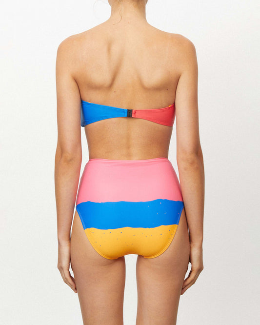 It's Now Cool Swimwear - High Waist Eco Pant - Oceano