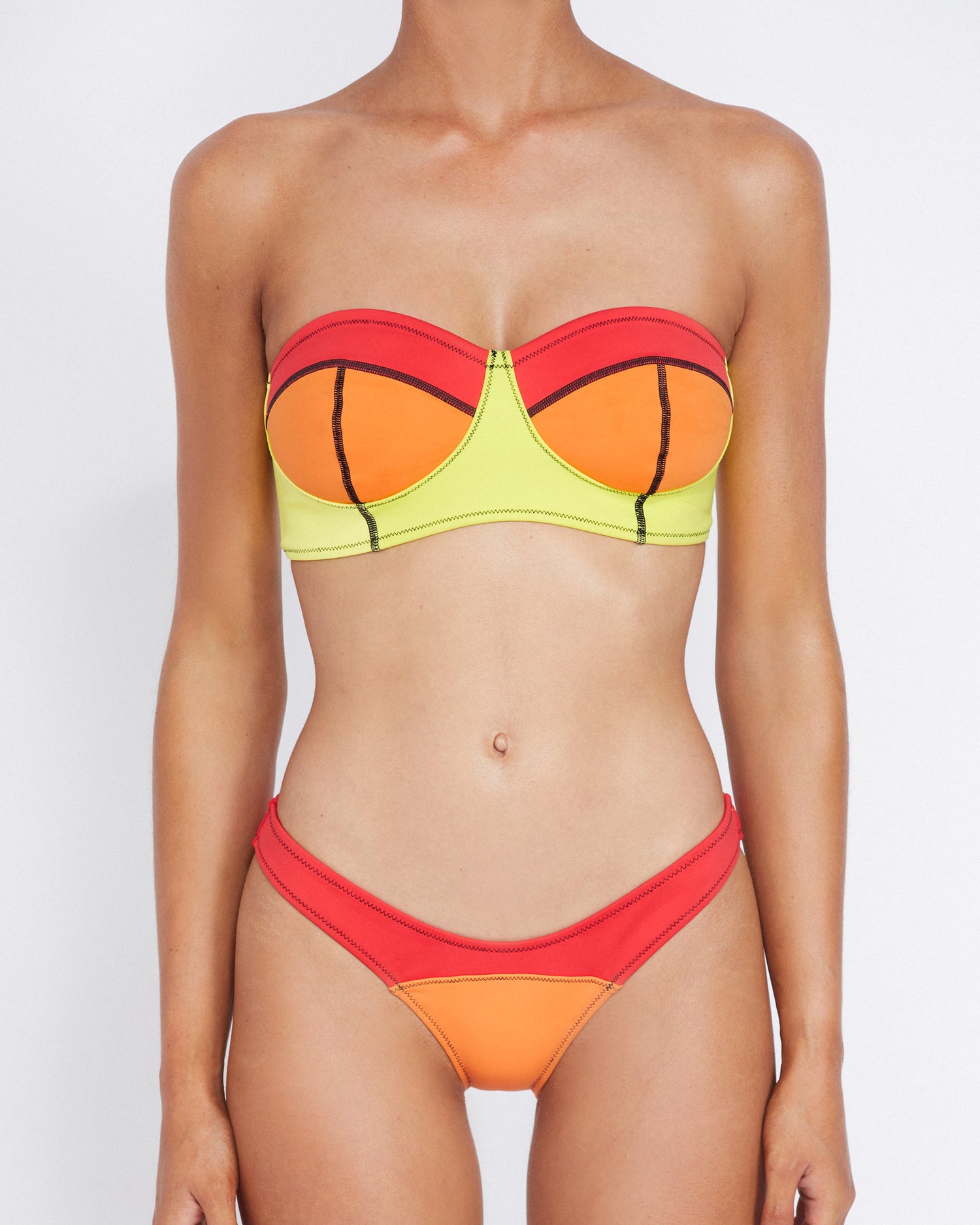 It's Now Cool Swimwear - Neo Bandeau - Pipeline