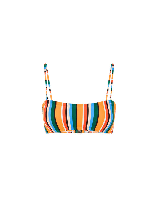 Its now cool BIKINI TOP THE BANDEAU TOP - VERGE in Verge