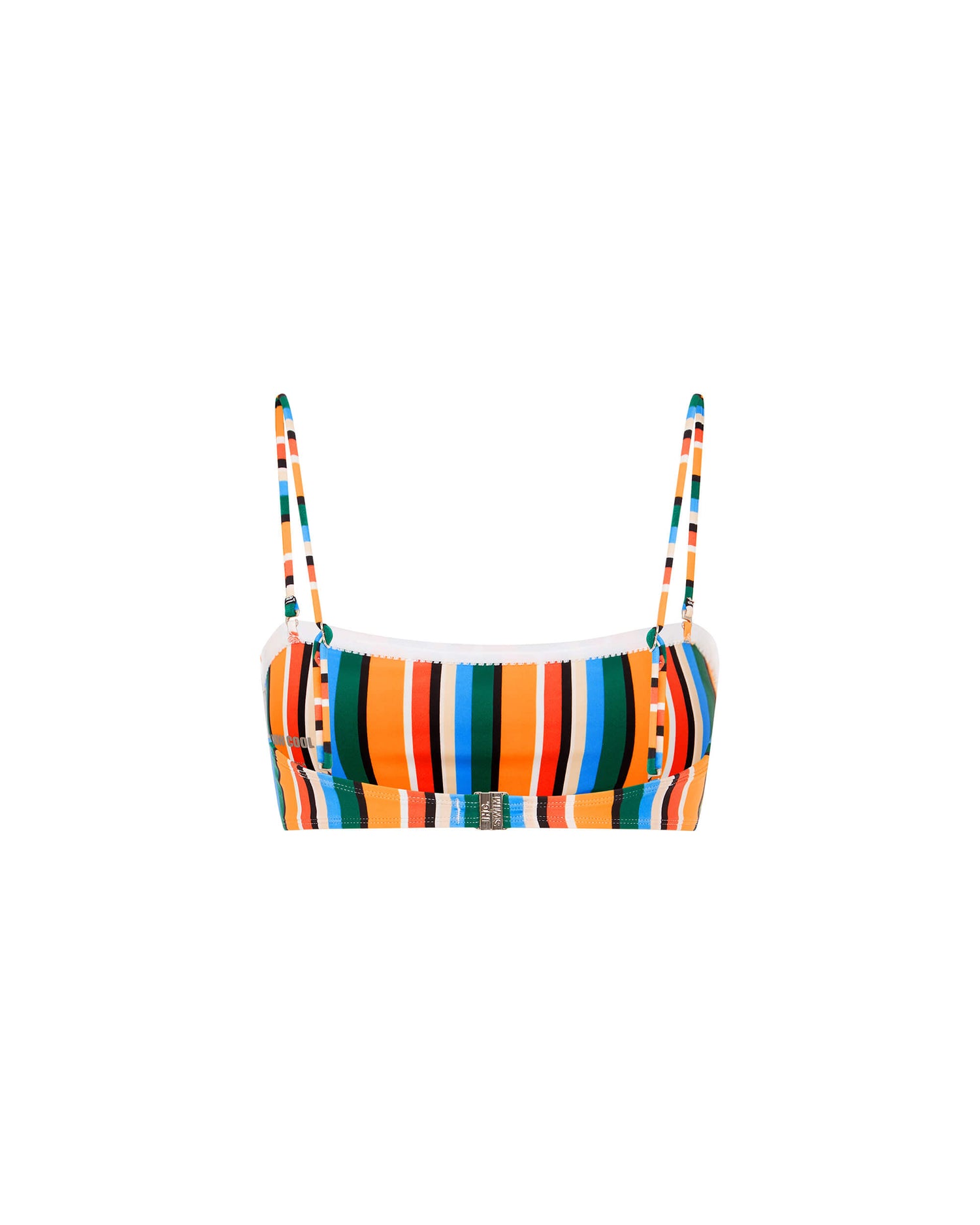 Its now cool BIKINI TOP THE BANDEAU TOP - VERGE in Verge