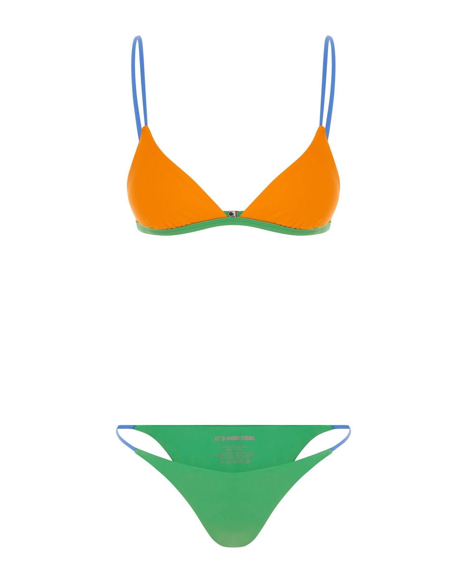 It's Now Cool Swimwear - String Side Pant - Clementine