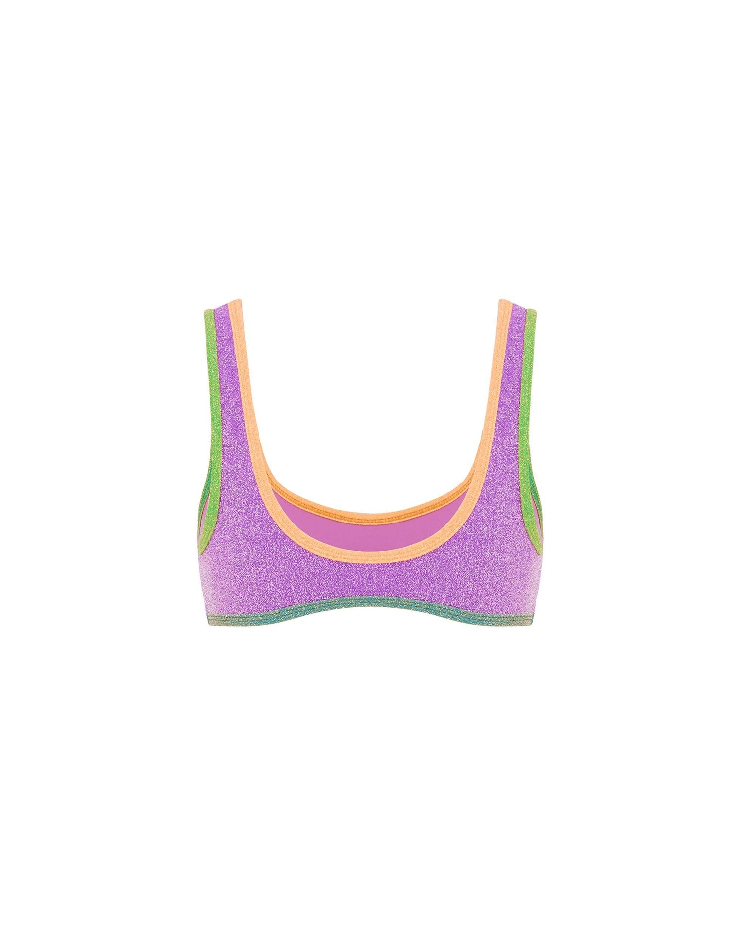 Its now cool BIKINI TOP 90'S DUO CROP - ABYSS in Abyss