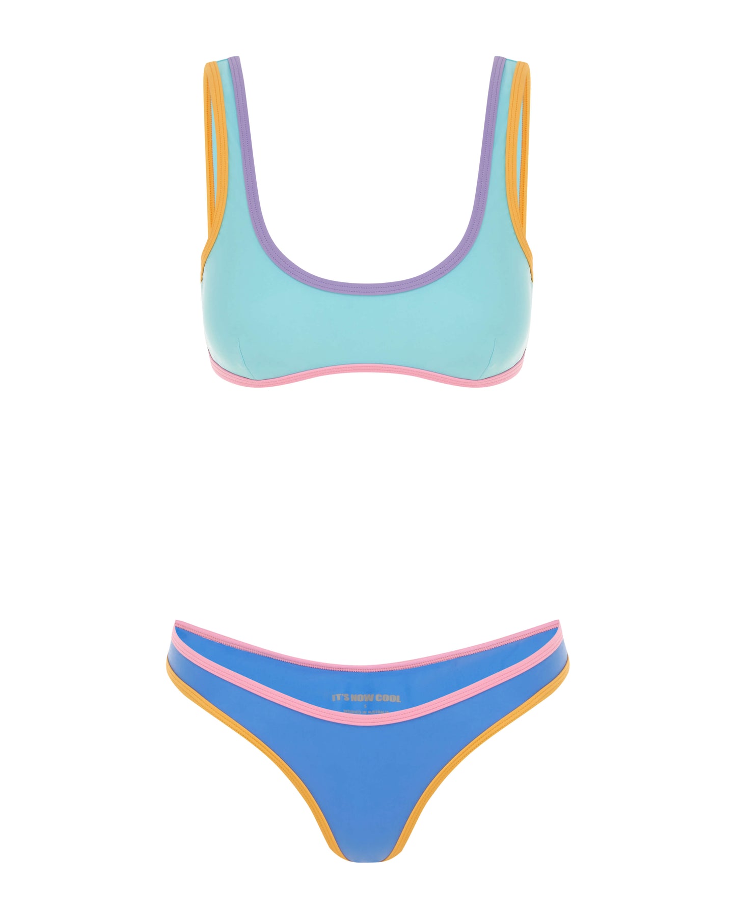 It's Now Cool Swimwear - 90s Duo Crop - Bermuda