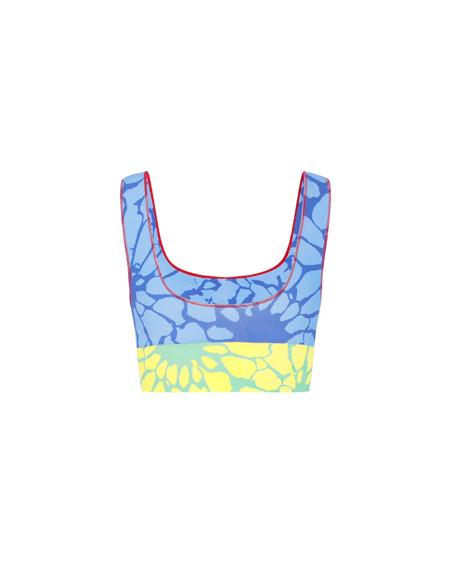 Its now cool BIKINI TOP CONTOUR CROP TOP - BREAKERS in Breakers