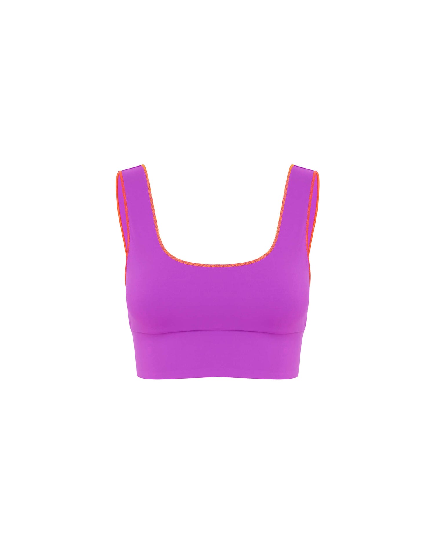 Its now cool BIKINI TOP CONTOUR CROP TOP - POISON in Poison