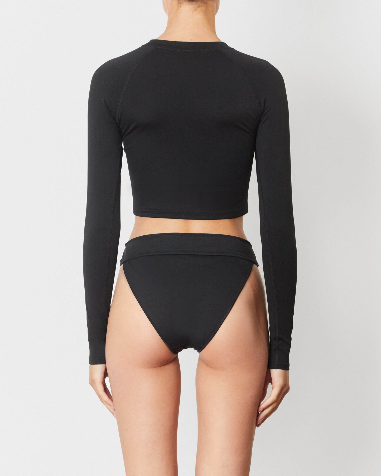 It's Now Cool Swimwear - Contour Rashguard - Black