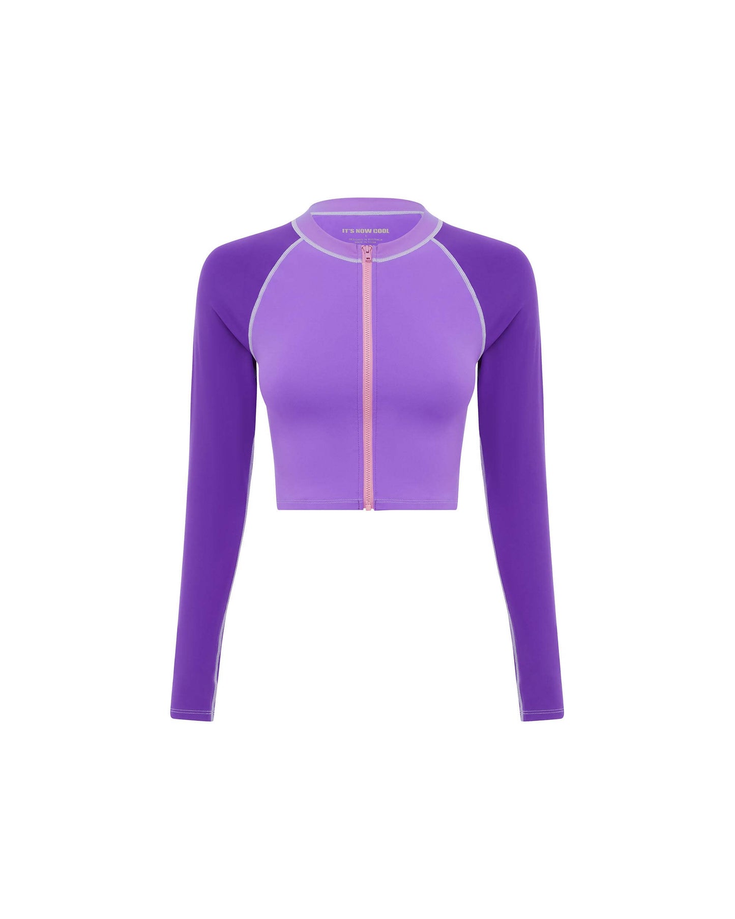 Its now cool SWIMWEAR THE CONTOUR RASHGUARD - PERIWINKE