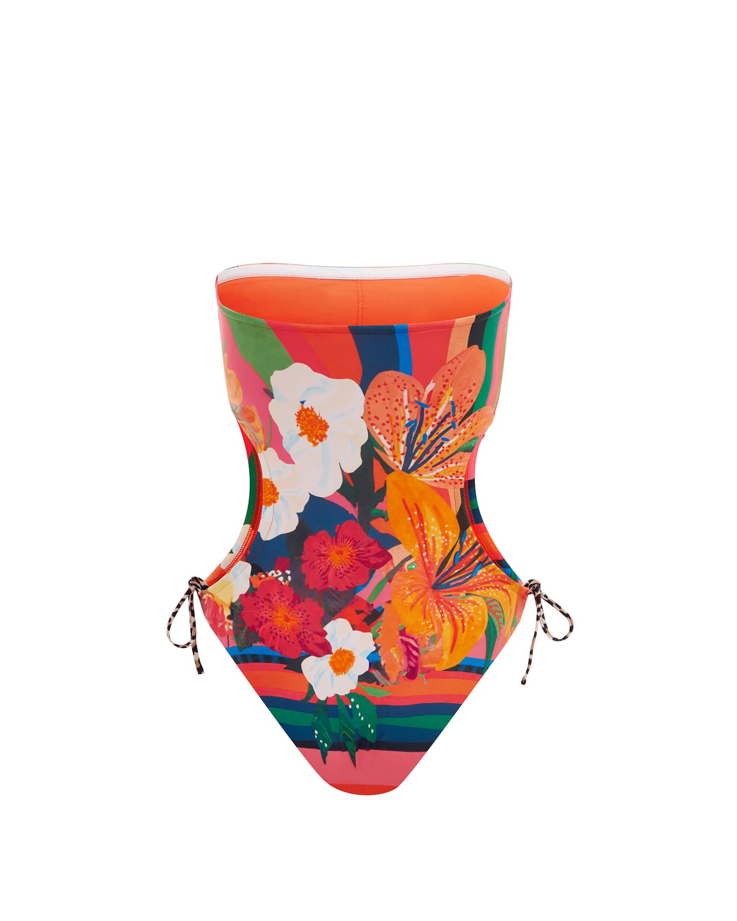 Its now cool SWIMWEAR THE STRAPLESS ONE PIECE - LORO in Loro