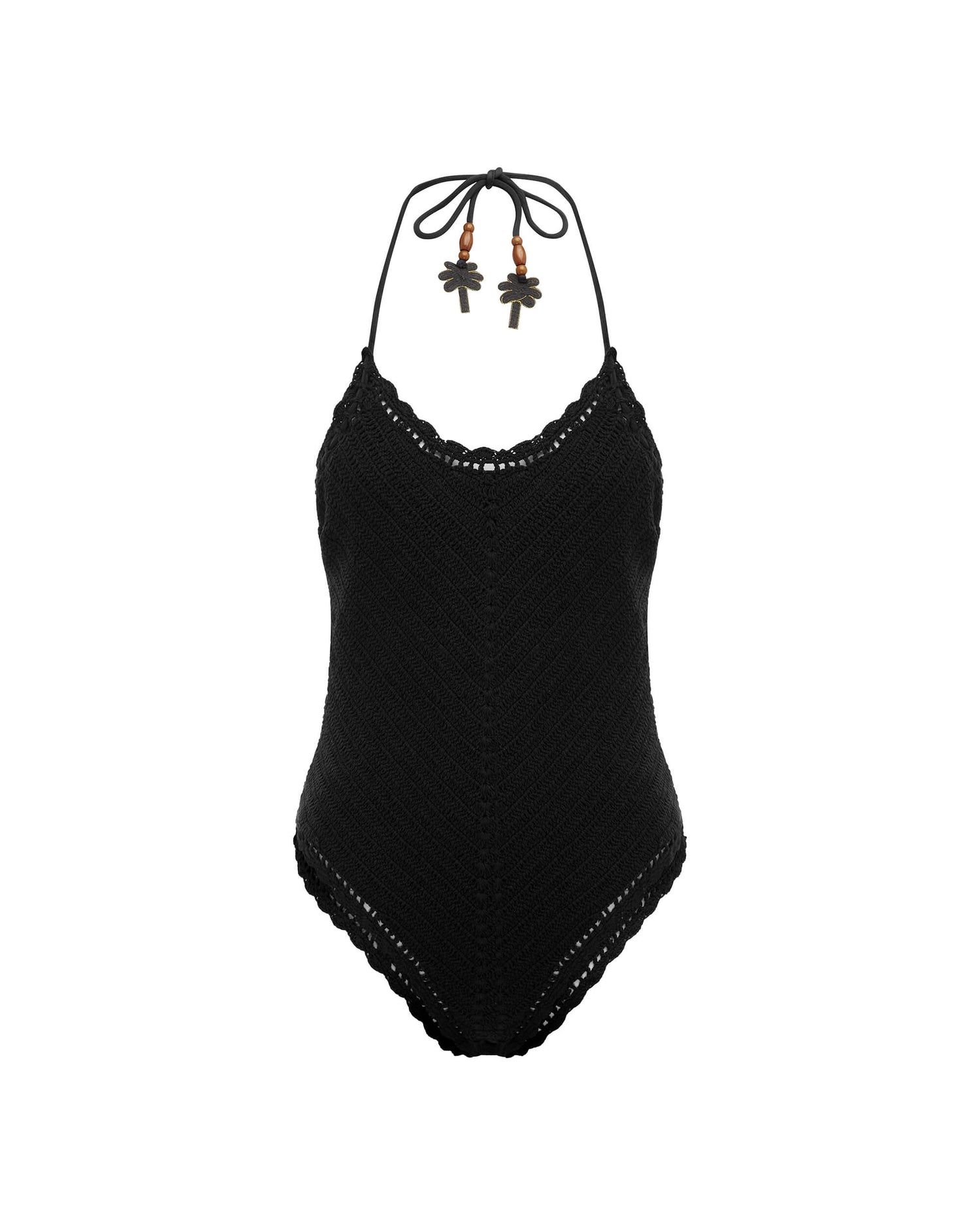 Its now cool SWIMWEAR THE CROCHET HALTER ONE PIECE - PALM BEACH in Palm Beach