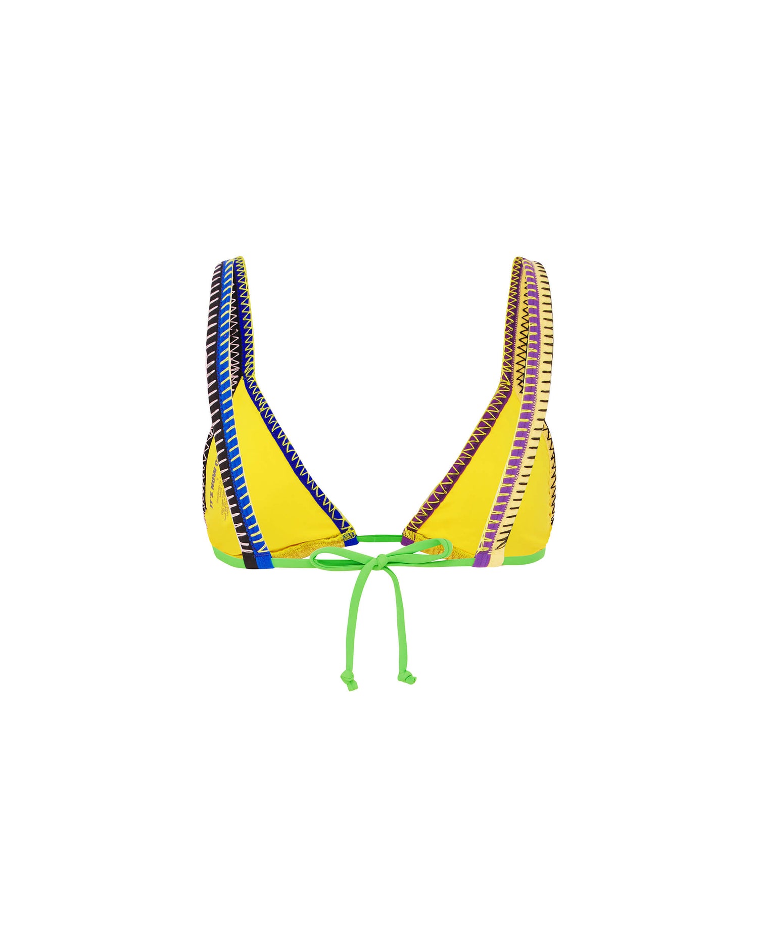 Its now cool SWIMWEAR THE DIY STRING TOP - CANARY in Canary