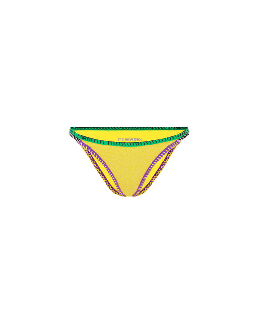 Its now cool SWIMWEAR THE DIY STRING PANT - CANARY in Canary