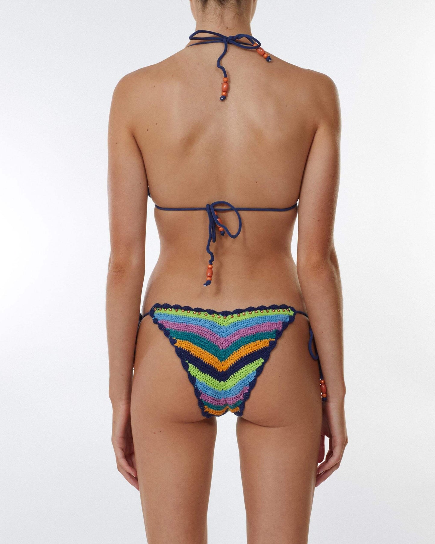 It's Now Cool Swimwear - Crochet Tri Top - Pavillion