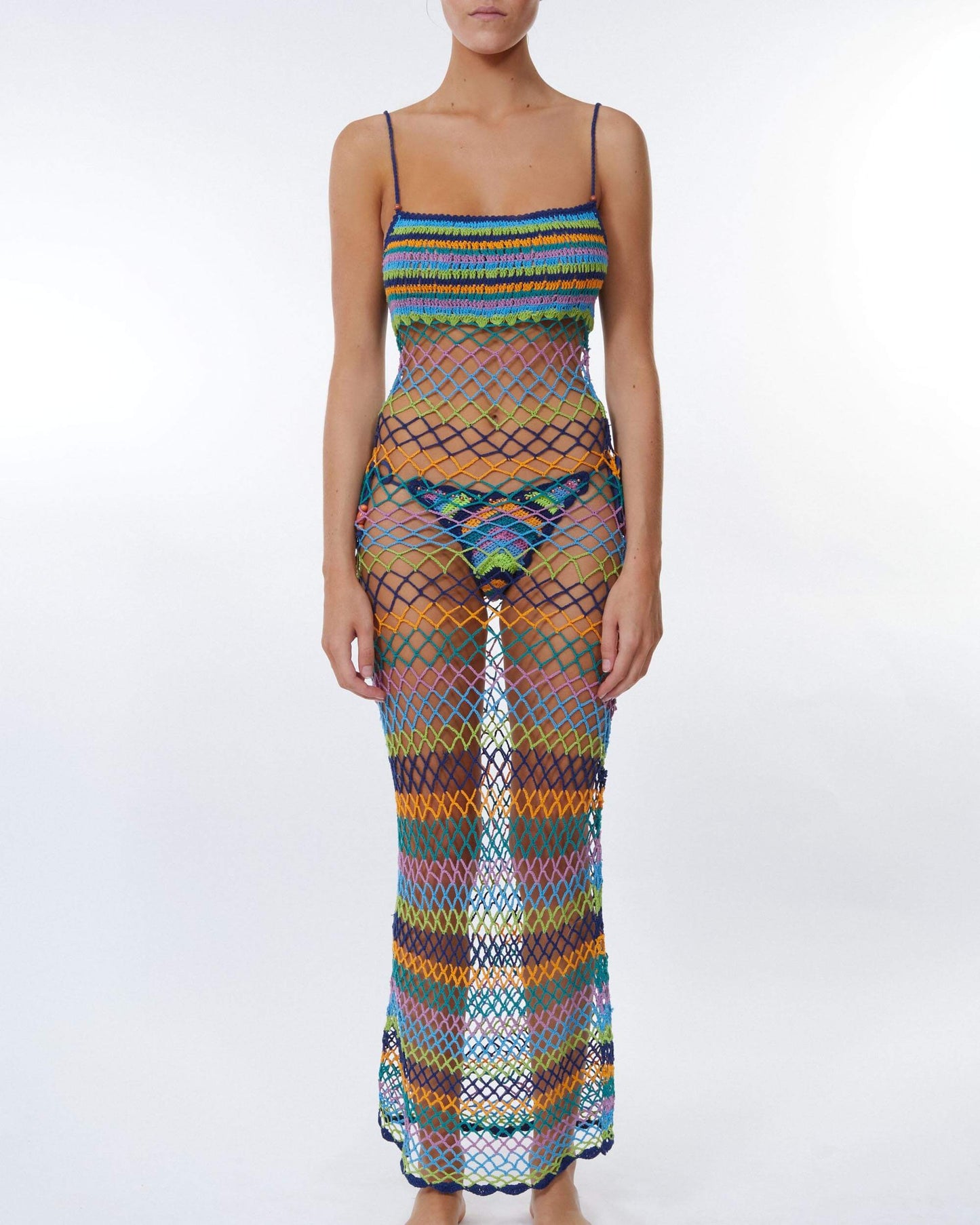 It's Now Cool Beachwear - The Crochet Maxi Dress - Pavillion