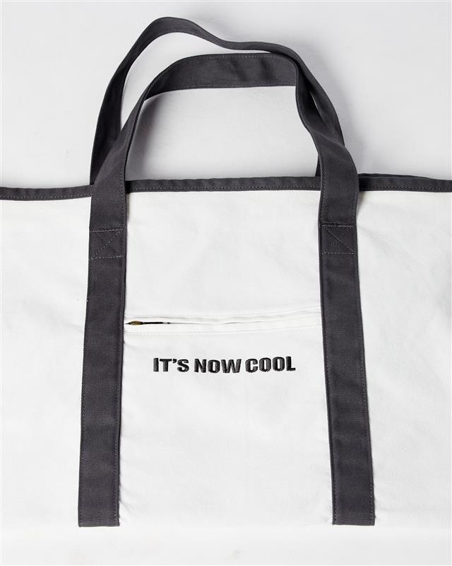 THE LUXE TOTE - VINTAGE WHITE