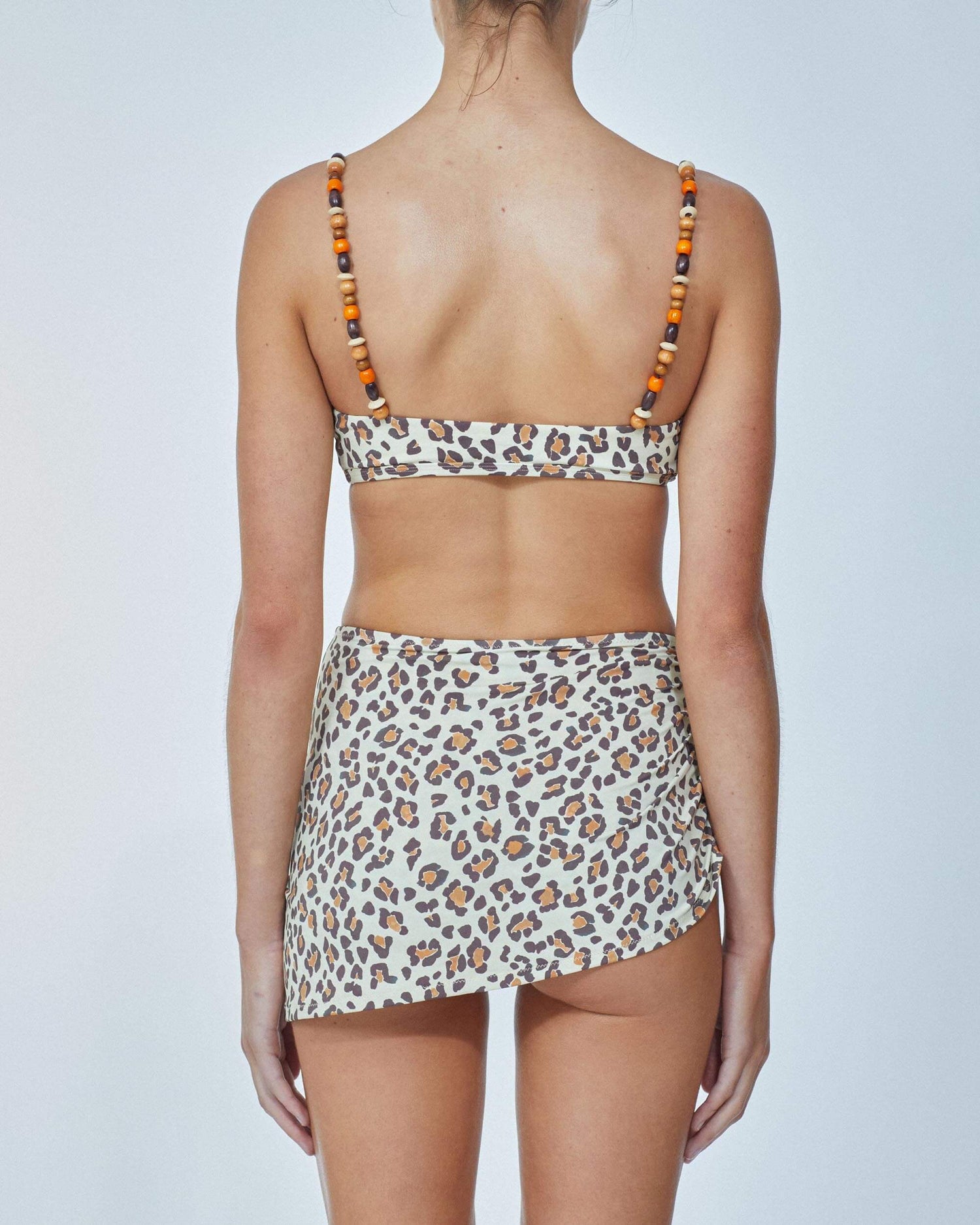 It's Now Cool Swimwear - Crop Top - Cheetah