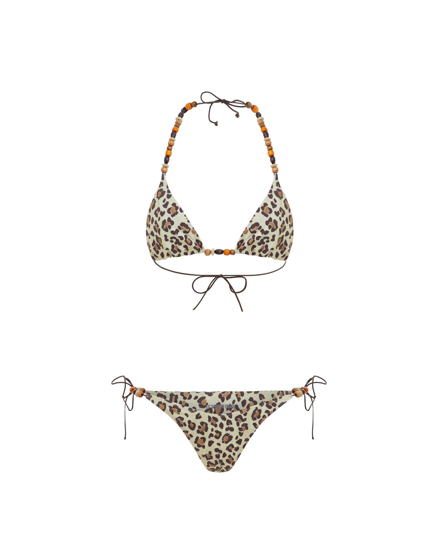 It's Now Cool Swimwear - The Triangle Top - Cheetah