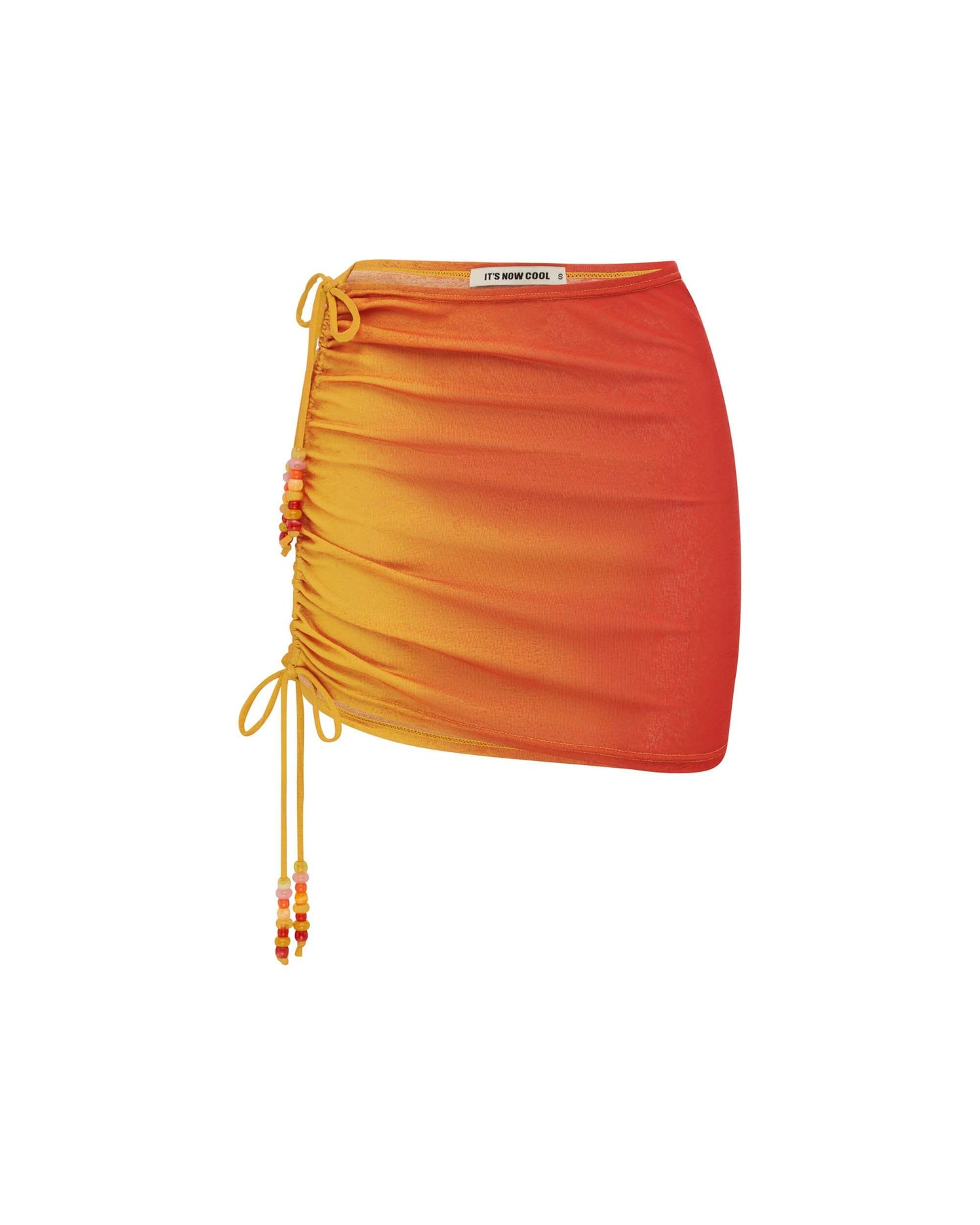It's Now Cool Beachwear - The Scrunch Skirt - Heat