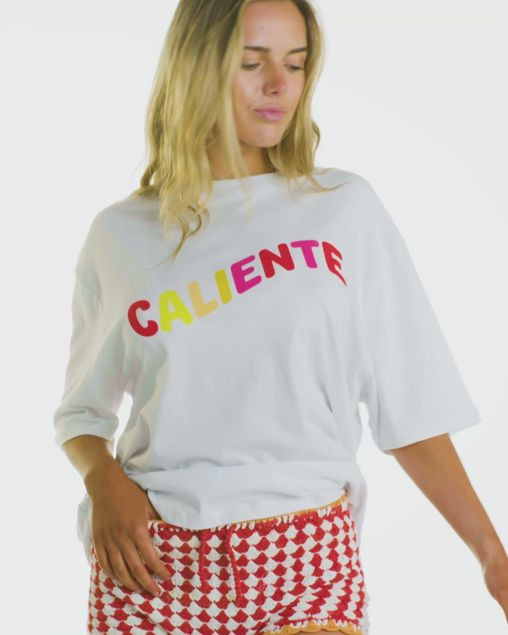 The Box Tee - Caliente on model video