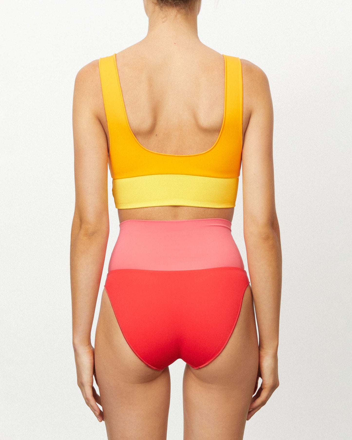 It's Now Cool Swimwear - Contour Crop Top - Phoenix