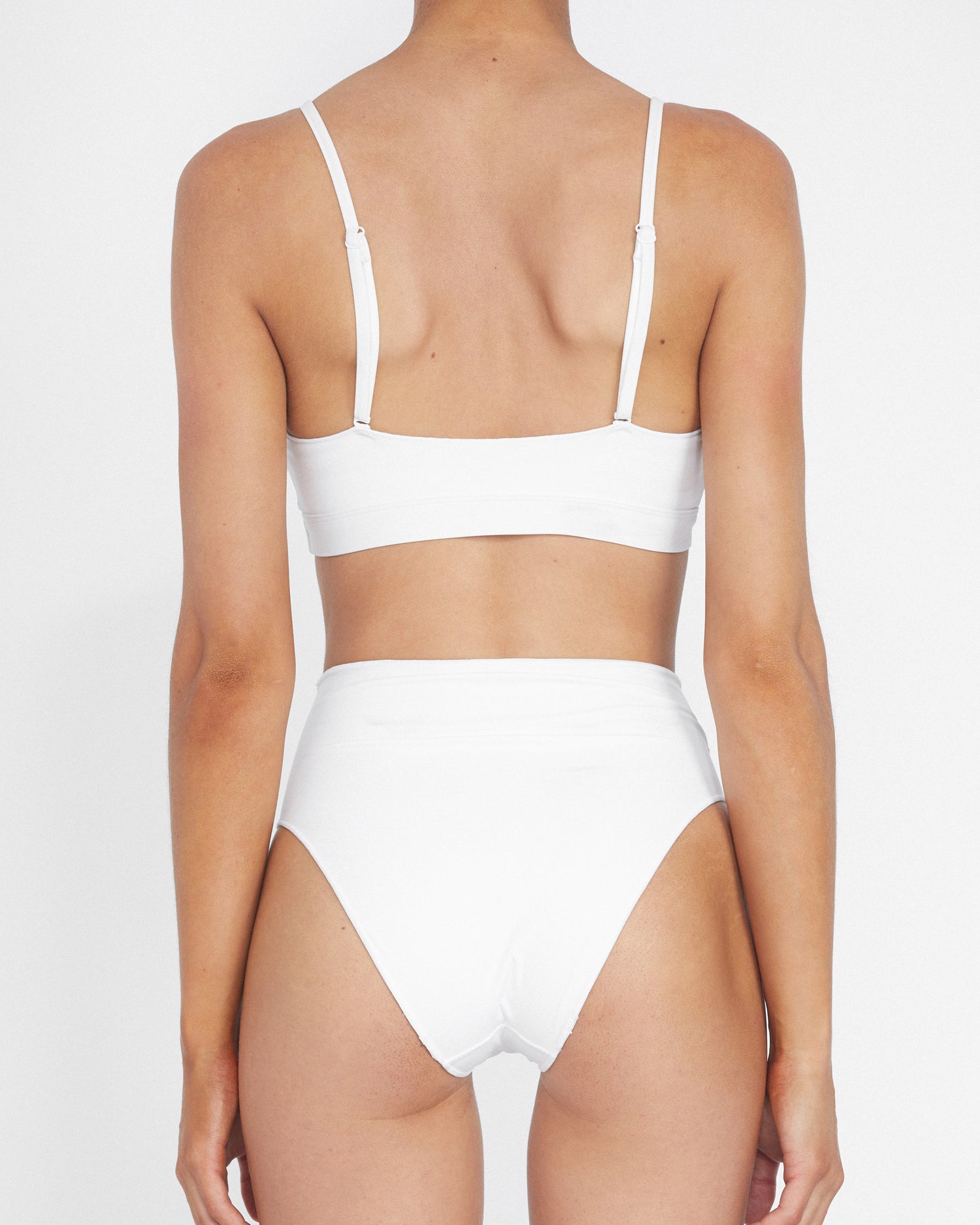 It's Now Cool Swimwear - Contour Bralette - White