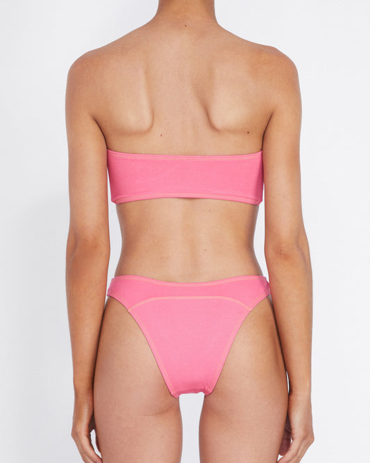 It's Now Cool Swimwear - Bandeau Top - Roze