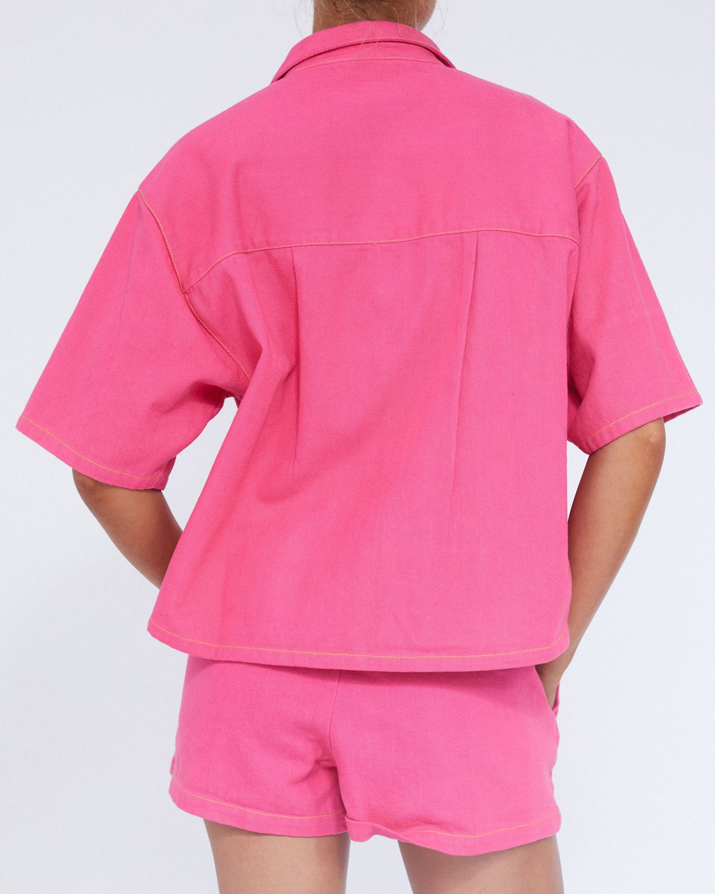 It's Now Cool Beachwear - Box Shirt - Roze