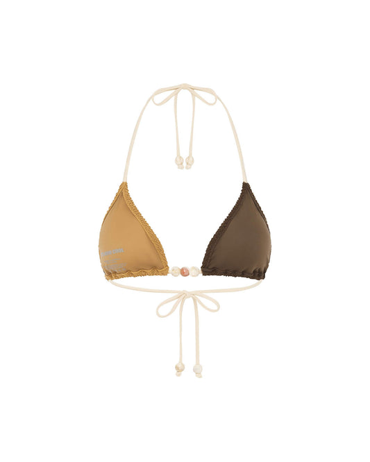 Its now cool BIKINI TOP TRIANGLE TOP - EARTH CRIMP in Erdungsklemme