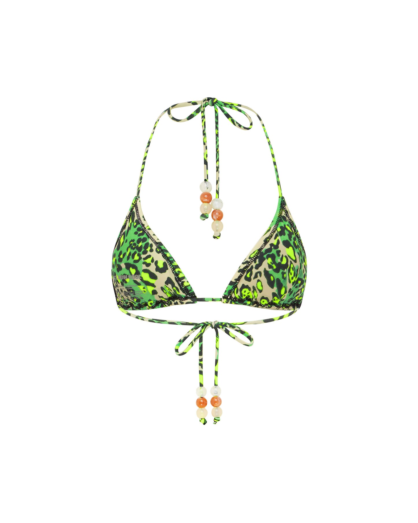 Its now cool BIKINI TOP TRIANGLE TOP - IGUANA in Leguan