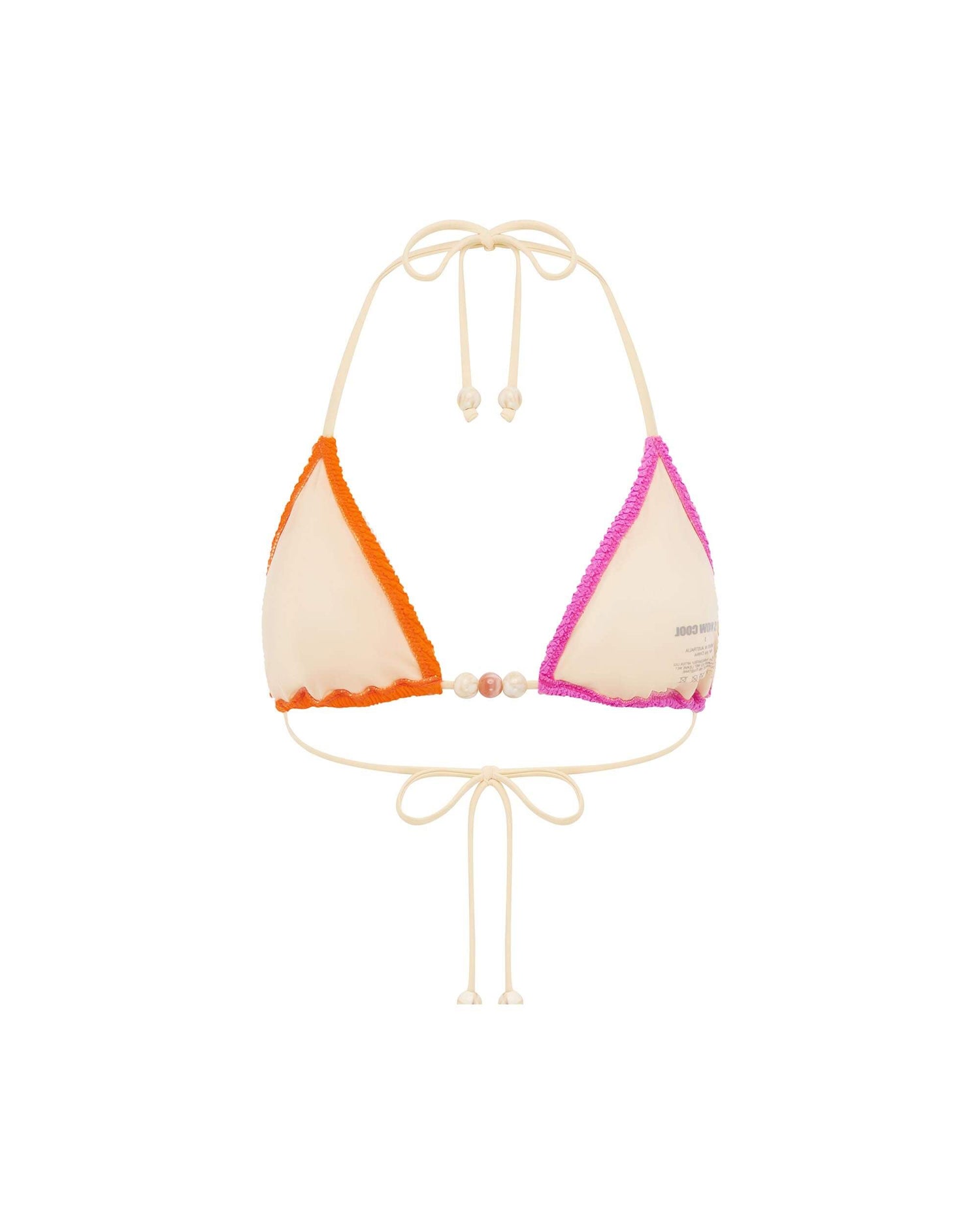 Its now cool BIKINI TOP THE TRIANGLE TOP - SAYULITA