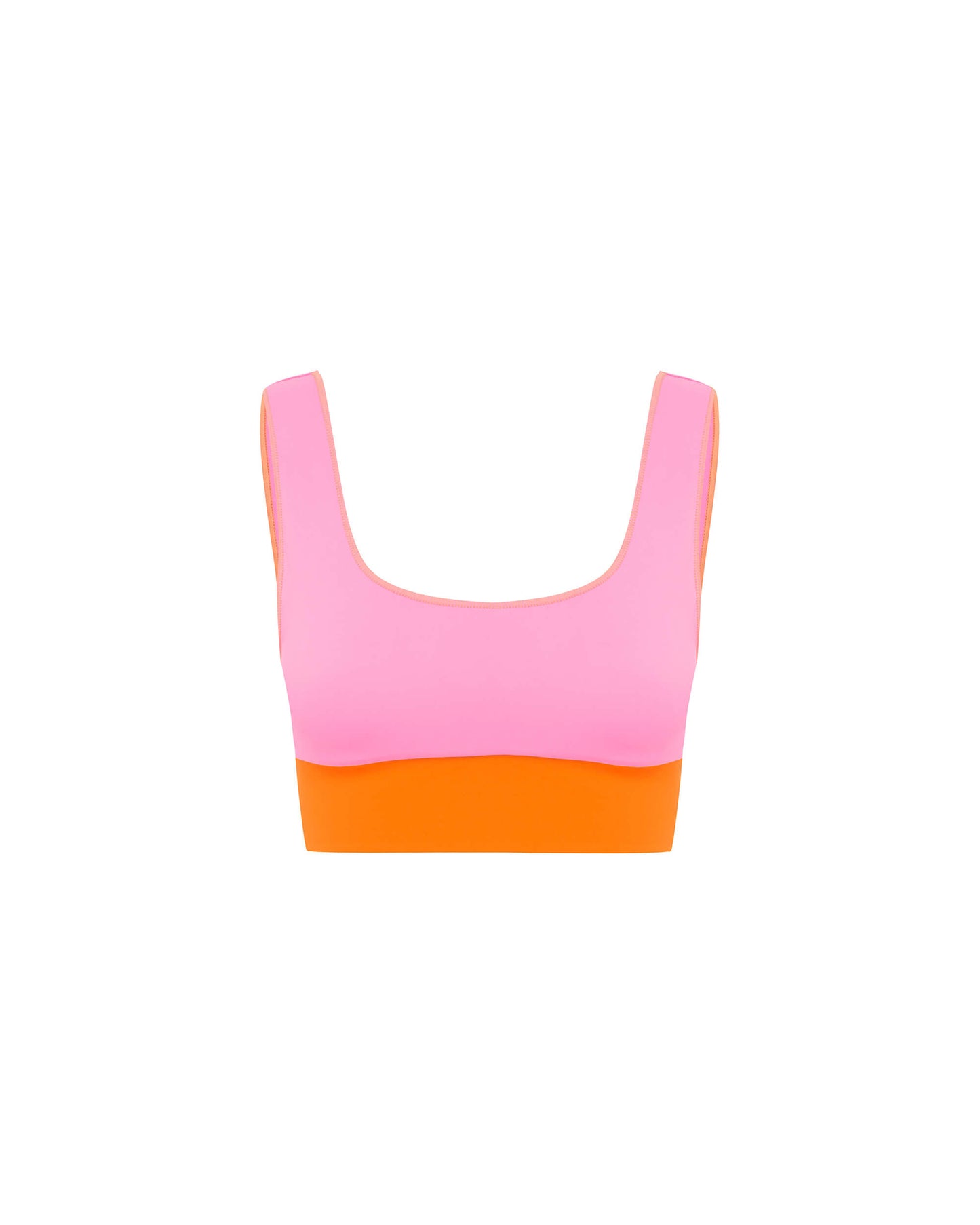 Its now cool BIKINI TOP CONTOUR CROP TOP - BRONTE in Bronte