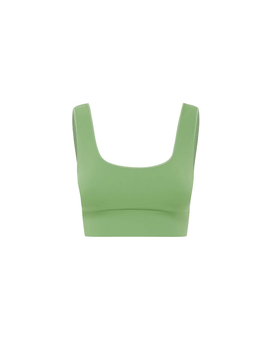 Its now cool BIKINI TOP CONTOUR CROP TOP - SAGE in Salbei